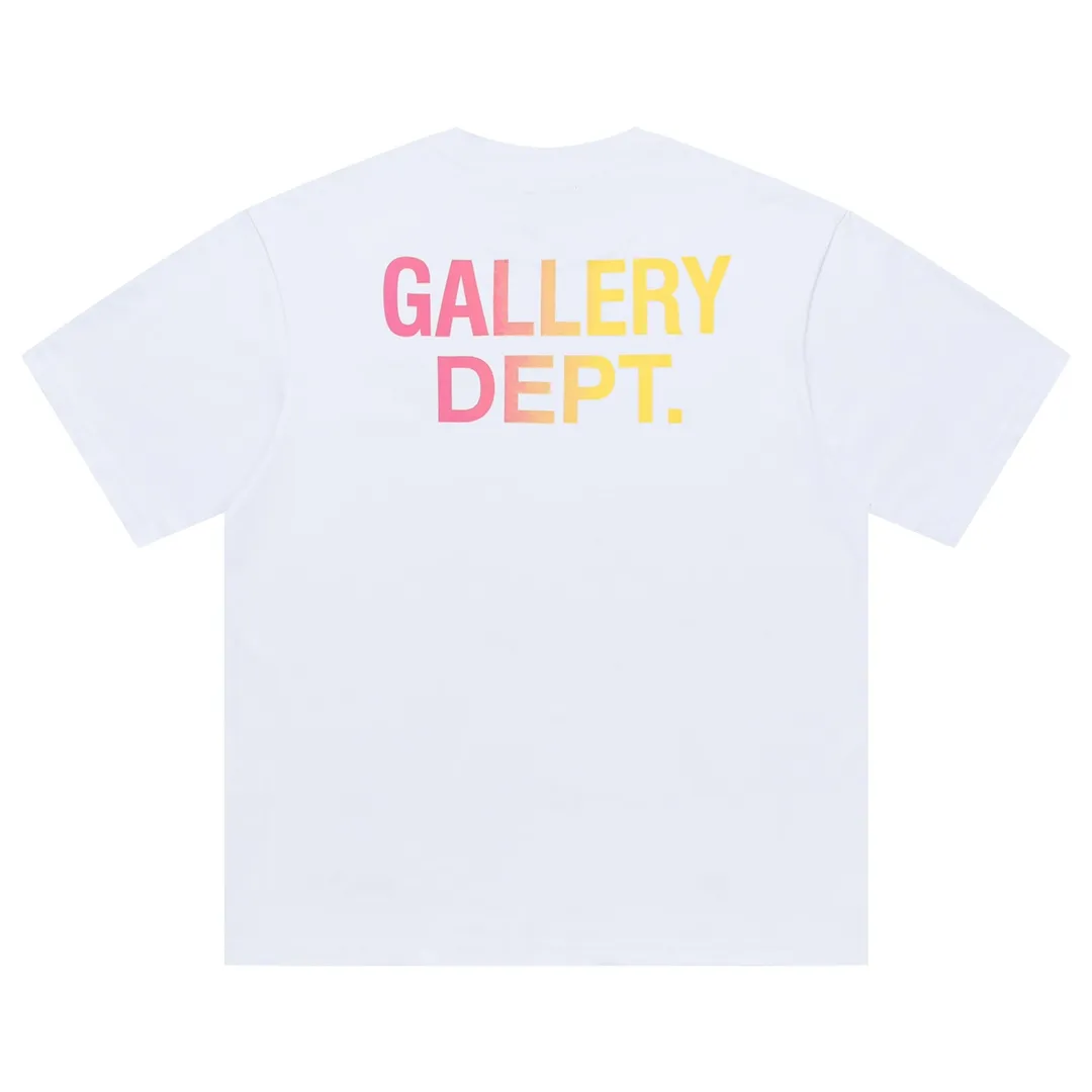 Model D137 Gallery dept American fashion brand dot printing high street short-sleeved T-shirt, the printing is breathable, soft and non-sticky. After shrinking and shaping, it is soft, comfortable and breathable, does not pill, does not fade and does not change shape, S to XL, p106